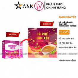 Cà Phê Mâm Xôi Raspberry Coffee 15 gói - CAFFEMAMXOI