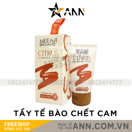 Tẩy Tế Bào Chết Cam Citrus Meea Organic