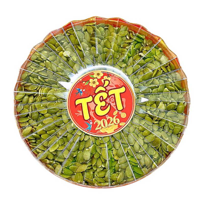 Hộp Quà Tết Hạt Bí Xanh Sấy Mộc Thơm Ngon 500g - Hộp Sun Khía Hộp Quà Tết 2026 Hộp Quà Tết Hạt Bí Xanh Sấy Mộc Thơm Ngon 500g - Hộp Sun Khía Hộp Quà Tết 2026