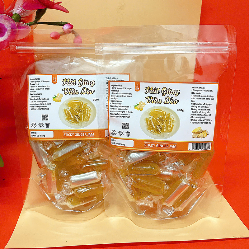 23378_z6125809298252-8f3bd0b7db86c99942038c959df1c775_20241214100833-3.jpg Mứt Gừng Viên Dẻo Túi Zip 300g - MGSDTZ