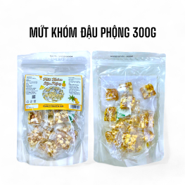 Mứt Khóm Đậu Phộng Túi Zip 300g - MKDPTZ