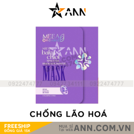 Mask Thạch Tươi Collagen Tím Bakuchiol Retinol Mask Meea Organic Chính Hãng