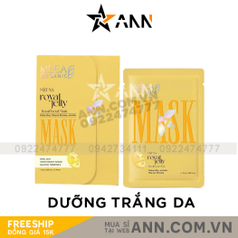 Mask Thạch Tươi Collagen Royal Jelly Meea Organic Chính Hãng