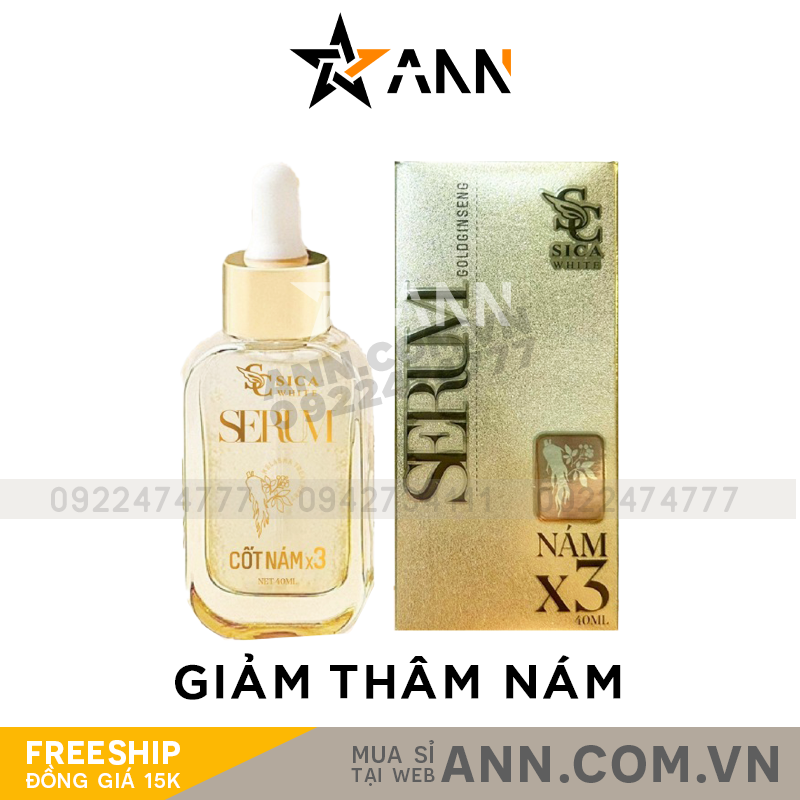 23659-serm-nam-sica-1.png Serum Nám Sica White Gold Ginseng 40ml - 8938515360918