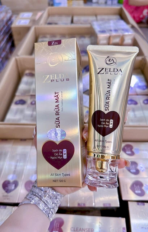 Nguồn sỉ sữa Rửa Mặt Zelda Plus Sạch Da Giữ Ẩm Ngừa Mụn Nguồn sỉ sữa Rửa Mặt Zelda Plus Sạch Da Giữ Ẩm Ngừa Mụn