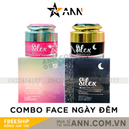 Combo Face Silex Ngày Đêm Bột San Hô Cao Cấp