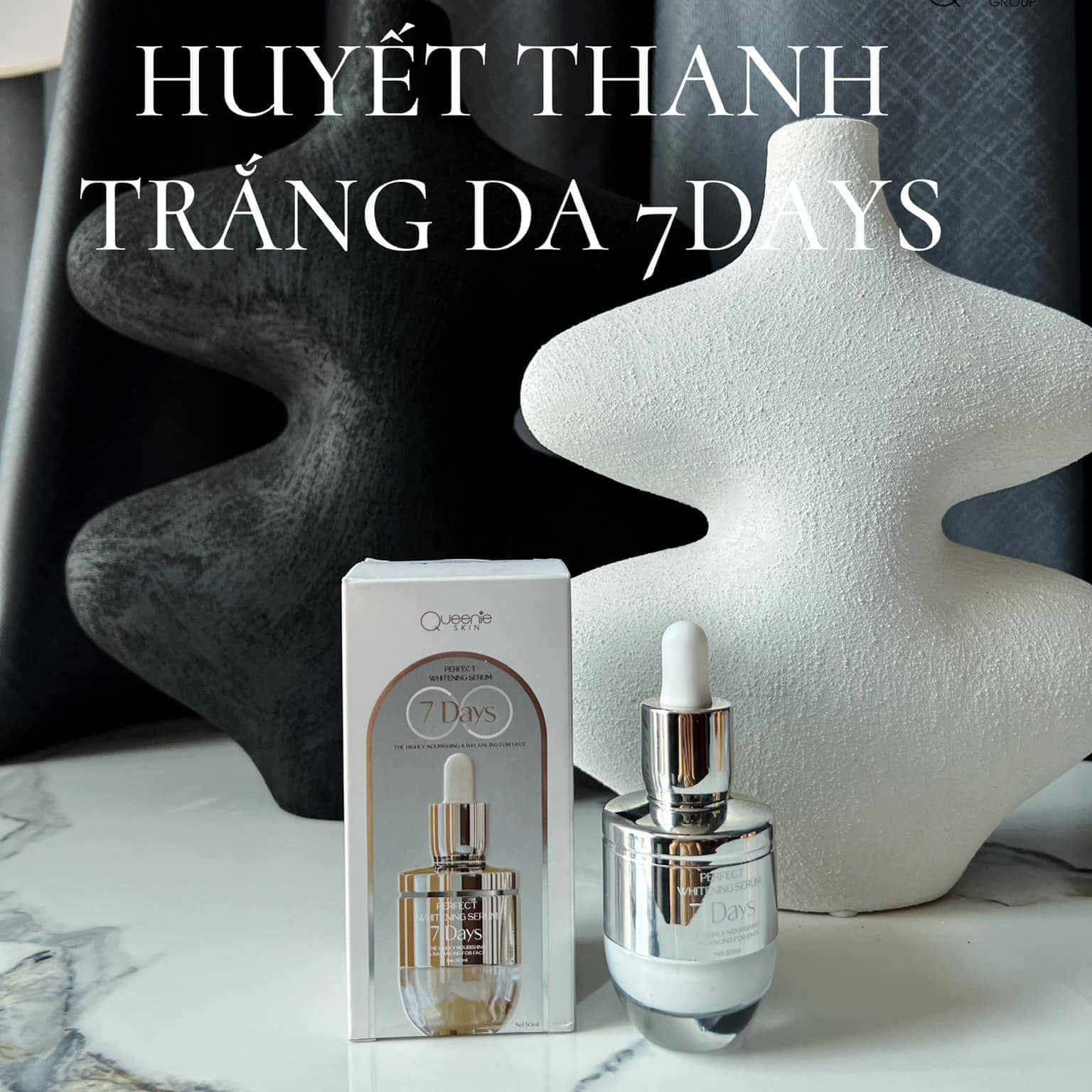 Serum Huyết Thanh Queenie Skin 7Days 50ml Serum Huyết Thanh Queenie Skin 7Days 50ml