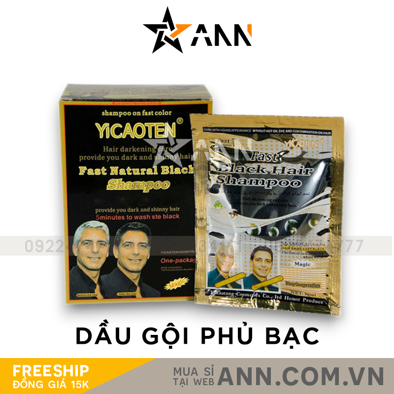 23871_10_20240405102140-2.png Dầu Gội Phủ Bạc YiCAOTEN Màu Đen Hộp 10gói - GOIYICAOTEN