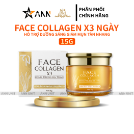 Kem Face Collagen X3 TN Đông Trùng Hạ Thảo Mỹ Phẩm Đông Anh 15g - FACENGAYX3MOI
