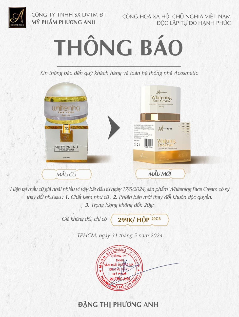 Kem Face Pháp New A Cosmetics Mỹ Phẩm Phương Anh Kem Face Pháp New A Cosmetics Mỹ Phẩm Phương Anh