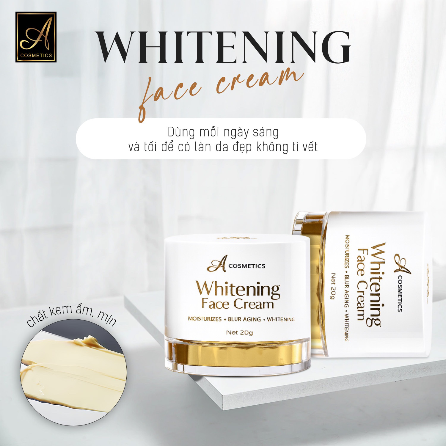 Kem Face Pháp New A Cosmetics Mỹ Phẩm Phương Anh Kem Face Pháp New A Cosmetics Mỹ Phẩm Phương Anh