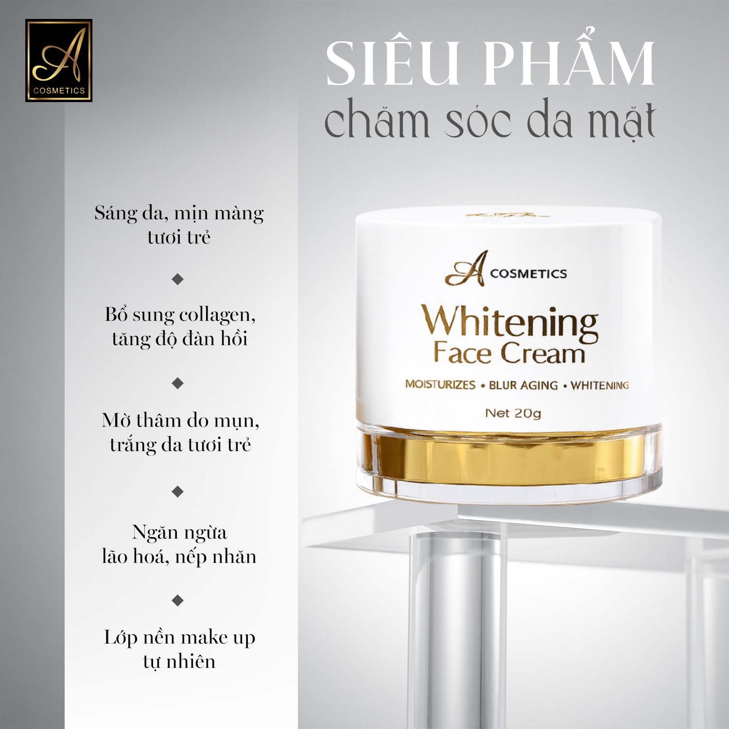 Kem Face Pháp New A Cosmetics Mỹ Phẩm Phương Anh Kem Face Pháp New A Cosmetics Mỹ Phẩm Phương Anh