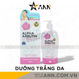 Sữa Dưỡng Thể Alpha Arbutin Collagen Lotion Dưỡng Trắng Da 500ml Precious