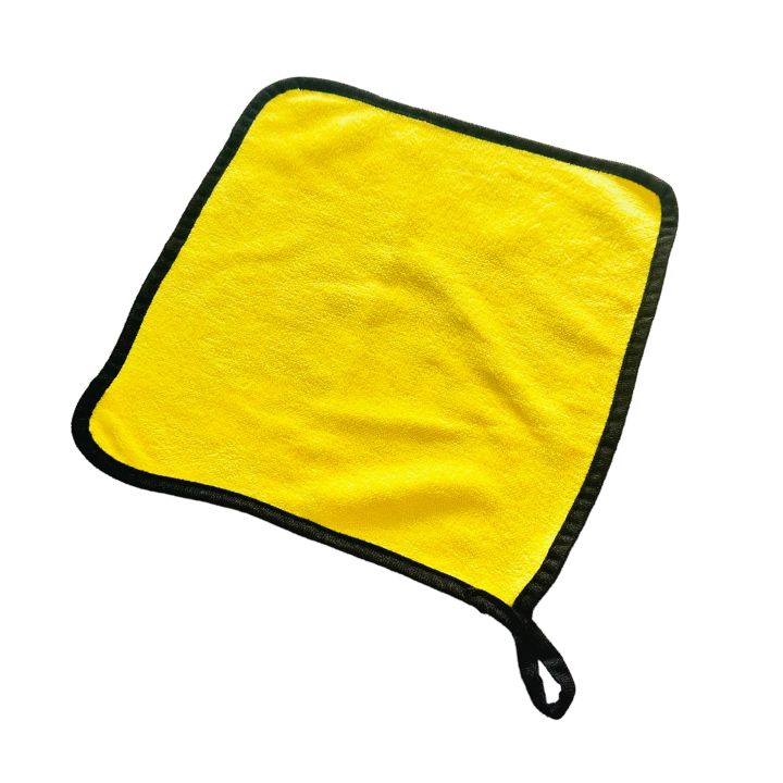 24610_d48635acdf78414a89de58c906fad36e-720x720q80_20240626142610-2.jpg Combo 5 Khăn Lau Xe Ô Tô 2 Mặt Màu Vàng Xám - Khăn Lau Bếp Đa Năng 2 Mặt Siêu Thấm Nước 30x30cm - CBKHAN01