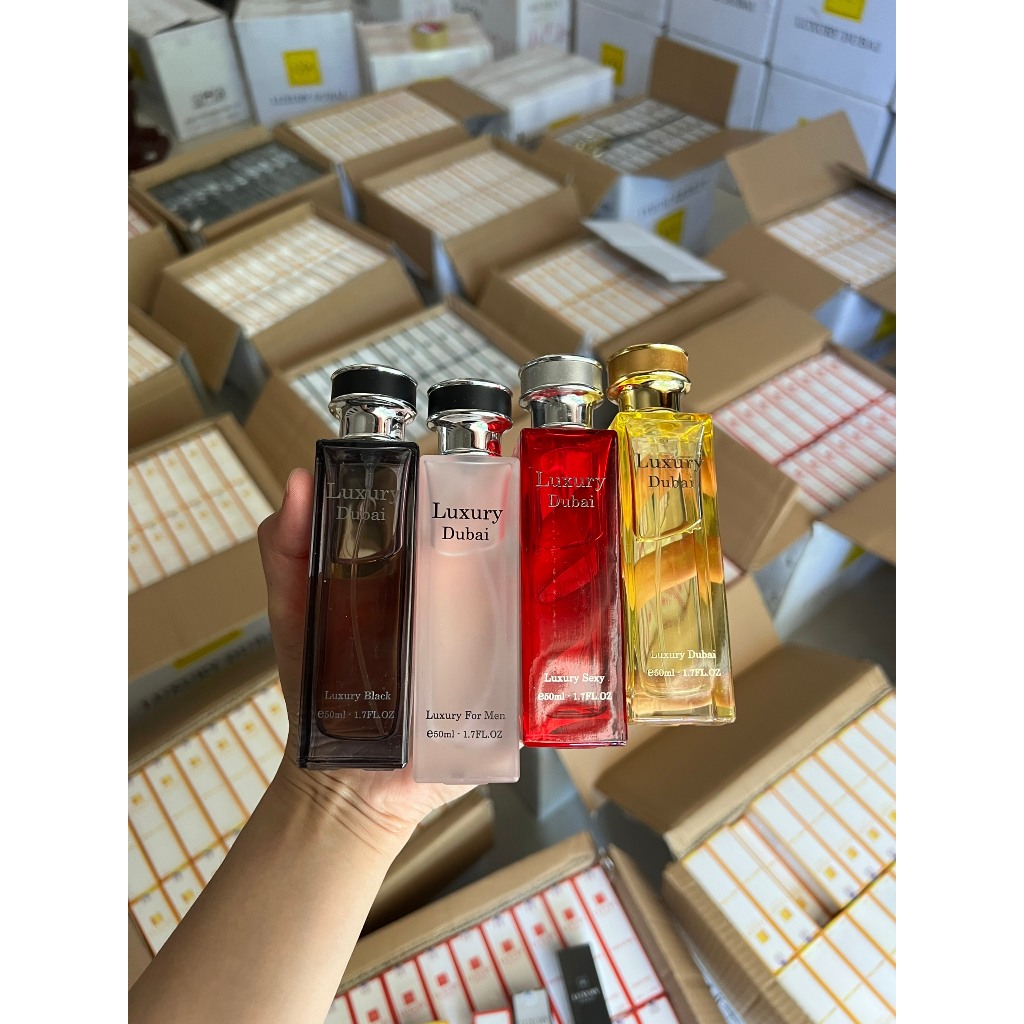 Giá sỉ nước Hoa Luxury Dubai 50ml Nhiều Mùi Giá sỉ nước Hoa Luxury Dubai 50ml Nhiều Mùi