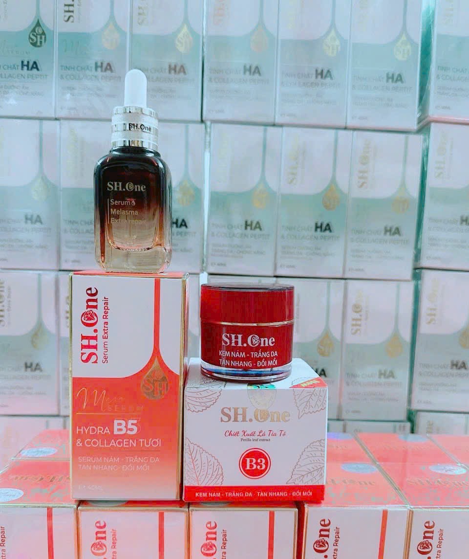 Serum Meso SH One Màu Đỏ Hydra B5 Collagen Tươi Hỗ Trợ Da Nám Serum Meso SH One Màu Đỏ Hydra B5 Collagen Tươi Hỗ Trợ Da Nám