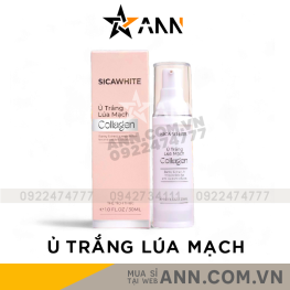 Kem Ủ Trắng Lúa Mạch Collagen Sica White