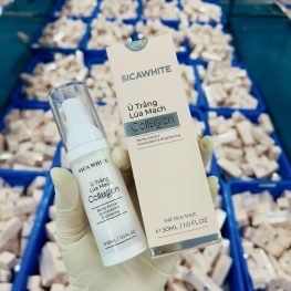 Kem Ủ Trắng Lúa Mạch Collagen Sica White - 8936226110334