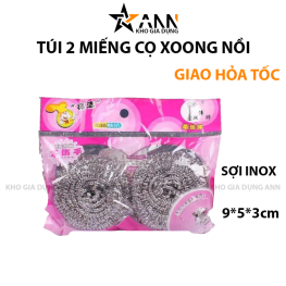 1 túi combo miếng Miếng Cước Sắt - Miếng Rửa Chén Cước Sắt Rửa Chén Bát Cọ Xoong Nồi Đa Năng 9x5x3cm - TCS2M