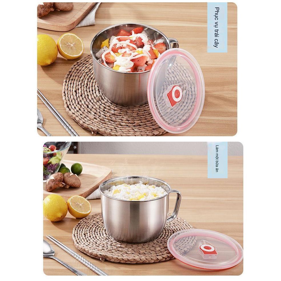 Ca Ăn Mì Inox Dung Tích 1300ml 8X18cm Ca Ăn Mì Inox Dung Tích 1300ml 8X18cm