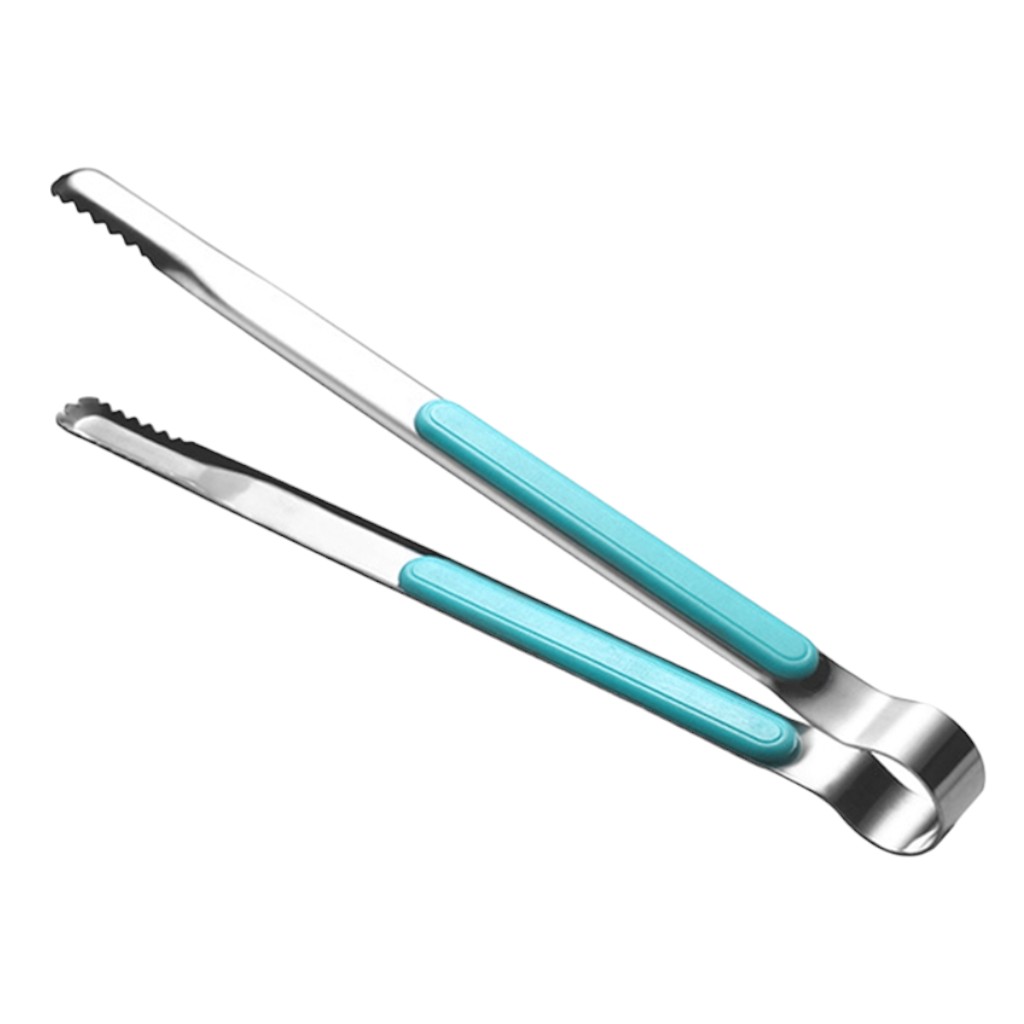 Kẹp Gắp Inox Có Ốp Chống Nóng Tay Cầm Silicon Chống Trượt 22x3cm Kẹp Gắp Inox Có Ốp Chống Nóng Tay Cầm Silicon Chống Trượt 22x3cm