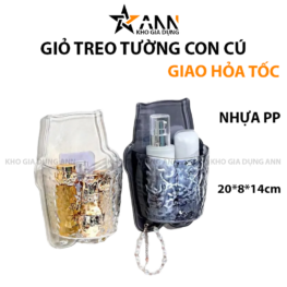 Giỏ Treo Tường Con Cú Đựng Kem Bàn Chải Đánh Răng - GTTCC01