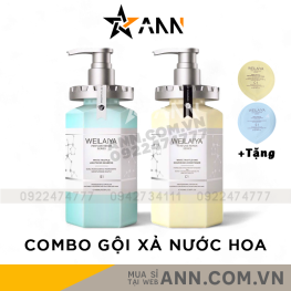 Combo Dầu Gội Và Dầu Xả Phục Hồi Hương Nước Hoa Perfume Repair Series Weilaiya 450ml - Tặng Set Gội Xả Mini