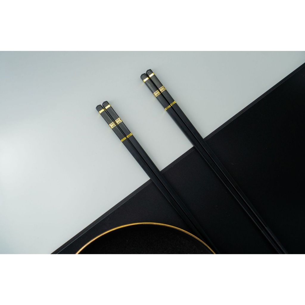 25033_vn-11134207-7r98o-lyqbhvklyu8xde_20240909175552-3.jpg Set 10 Đôi Đũa 3 Sọc Chống Trơn Trượt 24cm - DBSCT01