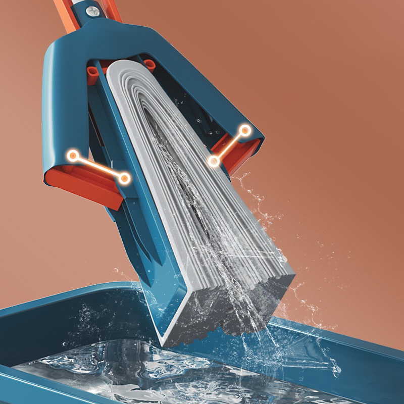 Cây Lau Nhà Tự Vắt 25.5x114cm Cây Lau Nhà Tự Vắt 25.5x114cm