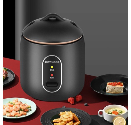 Nồi Cơm Điện Chống Dính Chigo 1,2 lít 24x18.5cm Nồi Cơm Điện Chống Dính Chigo 1,2 lít 24x18.5cm