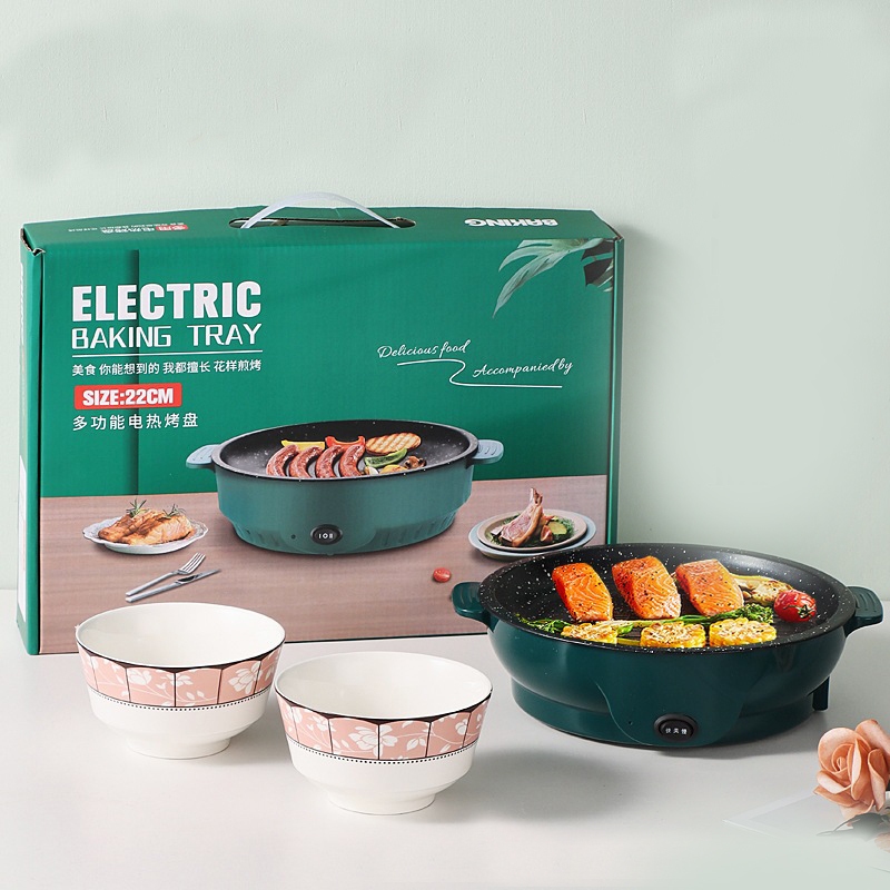 25073_vn-11134207-7r98o-lzq1n5w67yod09-1_20240916175459-3.jpg Bếp Nướng Điện Chống Dính Tráng Men 26cm - BNDCD01