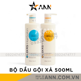 Combo Dầu Gội Xả Olexrs Hair Salon Argan Oil 500ml
