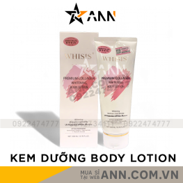 Kem Body Whisis Premium Collagen Whitening Body Loiton Dưỡng Trắng Da