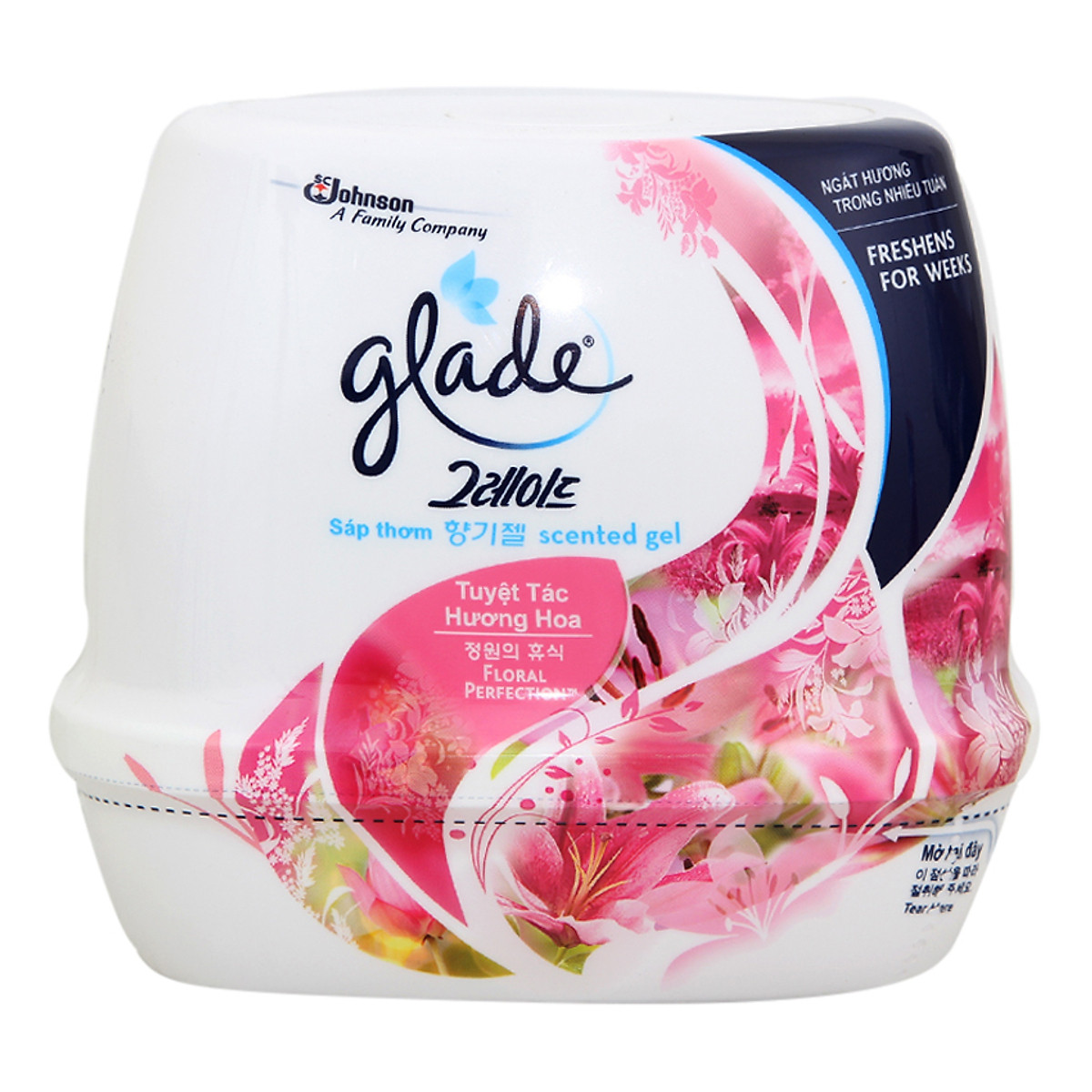 Nguồn sỉ sáp Thơm Glade Sáp Khử Mùi 180g 11x9cm Nguồn sỉ sáp Thơm Glade Sáp Khử Mùi 180g 11x9cm