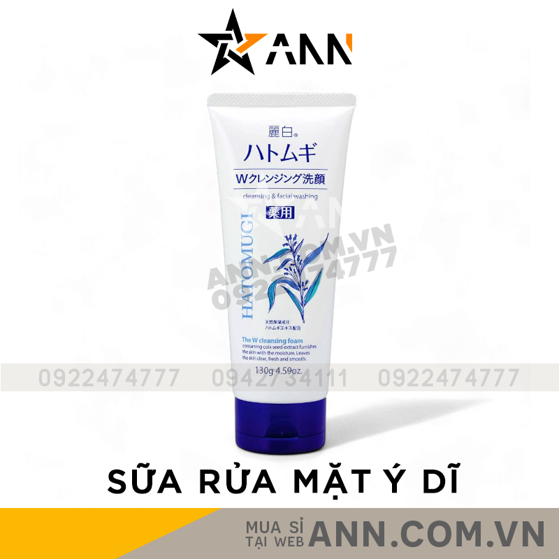 25088_12a_20240917160606.png Sữa Rửa Mặt Ý Dĩ Hatomugi Cleansing Facial Washing 130g - 4513574027060