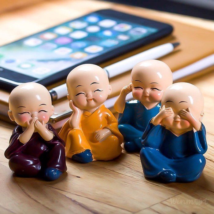 25118_9c1a94633725c1420430ce52af4101ce_20240919160927-4.jpg Bộ Tượng Bốn Không Chú Tiểu 4.5x4cm - BTBKCT01