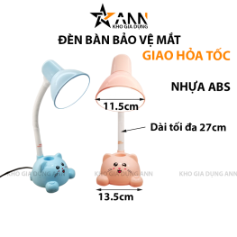 Đèn Học Để Bàn Đế Gấu 25.5x15x15cm - DBBVM01