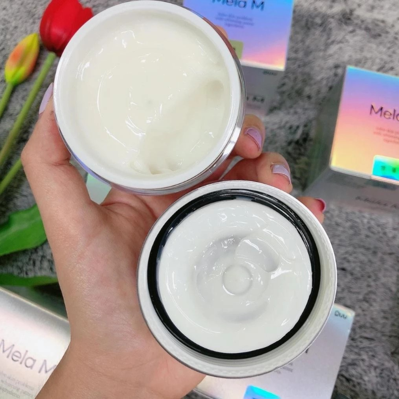 Nguồn sỉ kem Face Mela M Whitening Magic Cream Hỗ Trợ Da Nám 50g Nguồn sỉ kem Face Mela M Whitening Magic Cream Hỗ Trợ Da Nám 50g