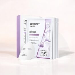 Mặt Nạ Colorkey Luminous B5 Màu Tím Hộp 10 Miếng - 6975326789363