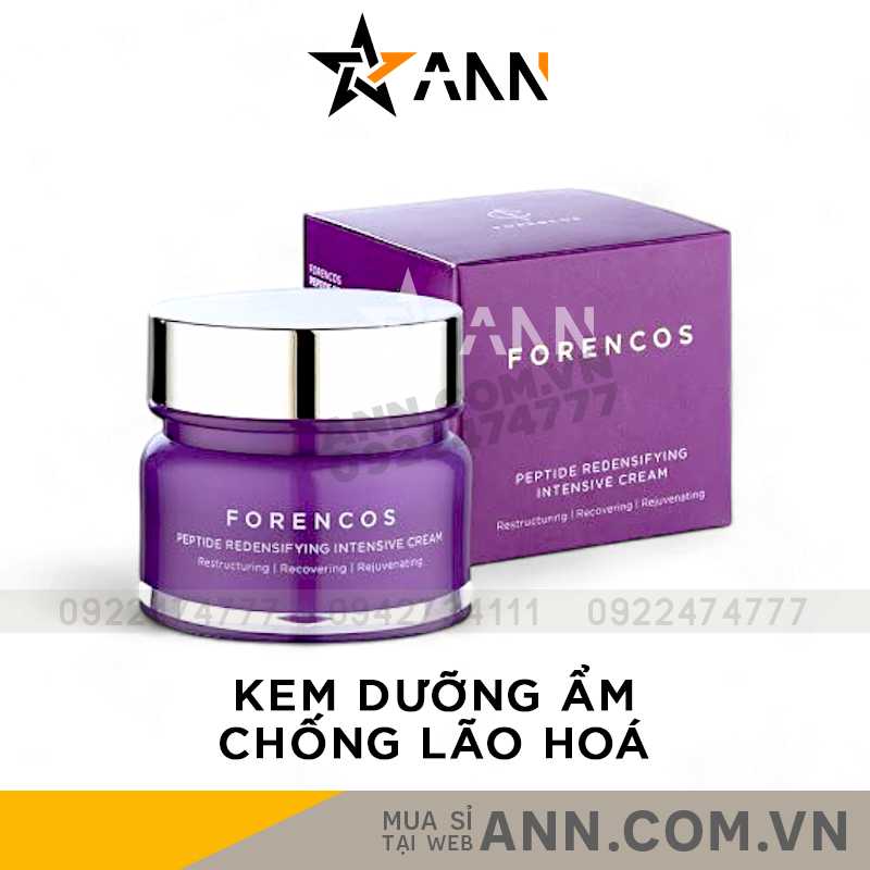 25249_bia-58_20240924180751-1.png Kem Dưỡng Forencos Màu Tím Peptide Redensifying Intensive Cream 50ml - 8809058916309