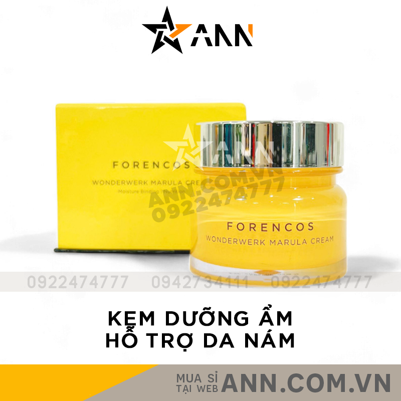 25250_bia-59_20240925092411-1.png Kem Dưỡng Forencos Màu Vàng Wonderwerk Marula Cream 50ml - 8809058911533
