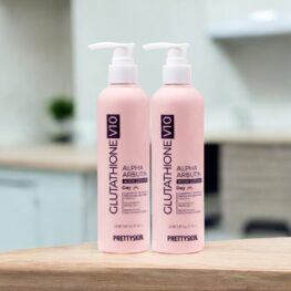 Kem Body Prettyskin Màu Hồng Ban Ngày Glutathione V10 Alpha Arbutin Body Lotion 250ml - 8809733216373