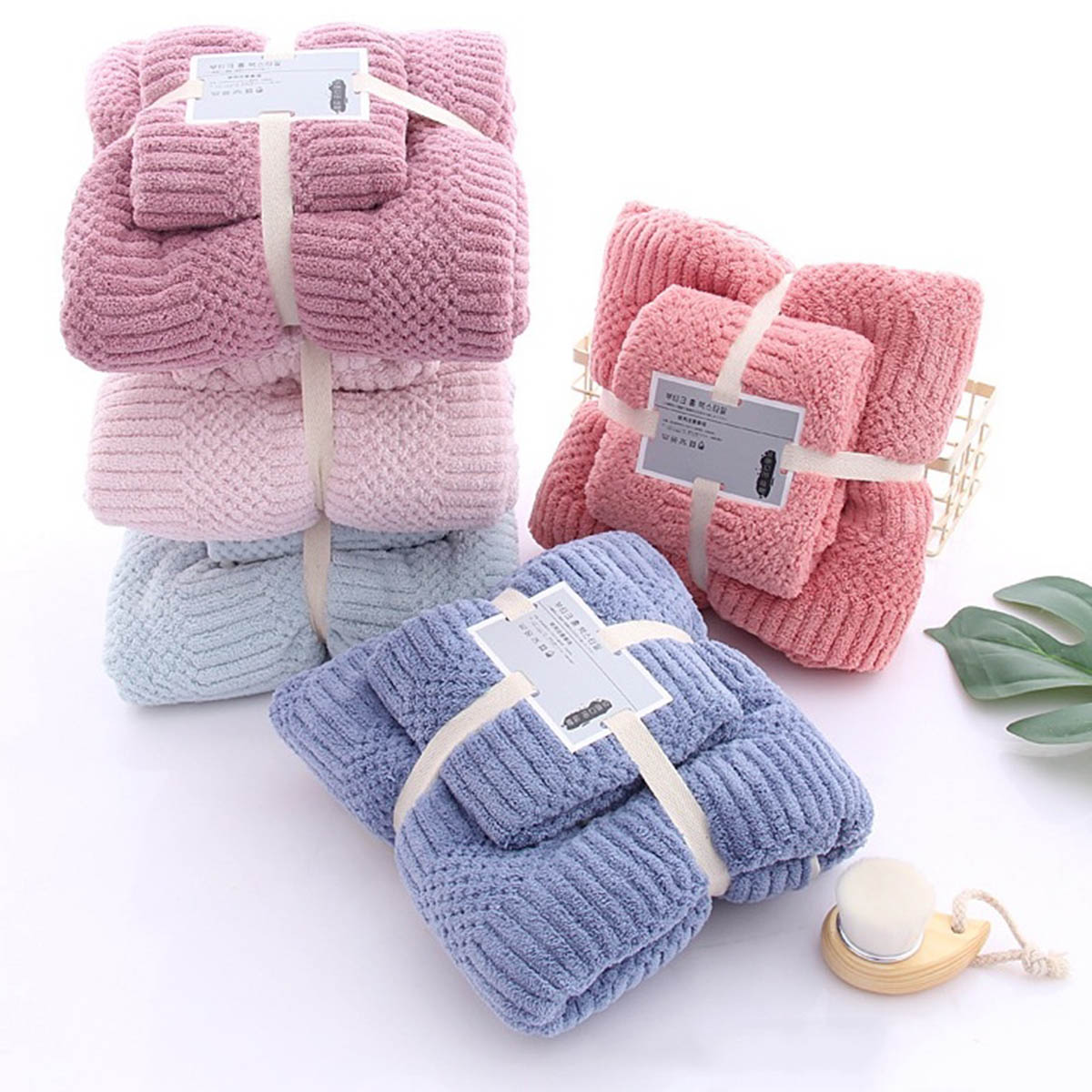 25294_877e088cbd1589fa81d4666fa1aec8b2_20240927095209-4.jpg Túi Lưới 2 Khăn Tắm Lông Cừu Hàn Quốc Mịn Dễ Thấm Nước 73x118cm Và 58x30cm - TL2KTHQ