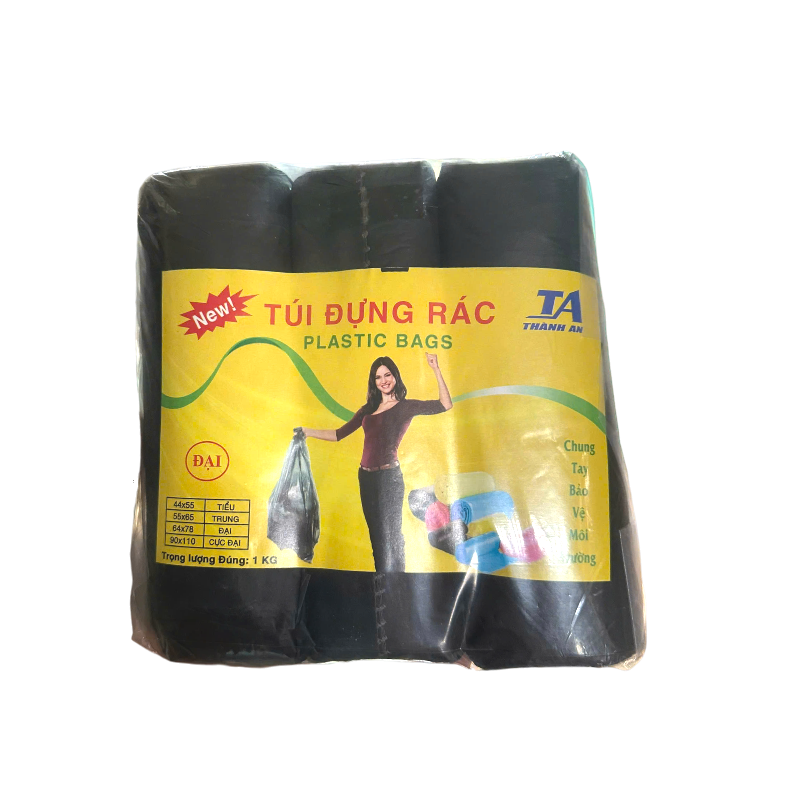 Nguồn sỉ set 2 Túi Nilong Đựng Rác 6 Cuộn Size Trung 55x65cm Nguồn sỉ set 2 Túi Nilong Đựng Rác 6 Cuộn Size Trung 55x65cm