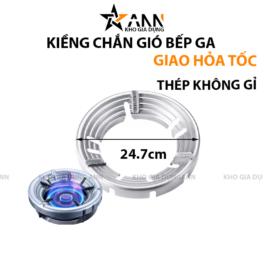 Kiềng Bếp Chắn Gió - Kiềng Bếp Ga Thép Không Gỉ 24.7x4.5cm - KCBG