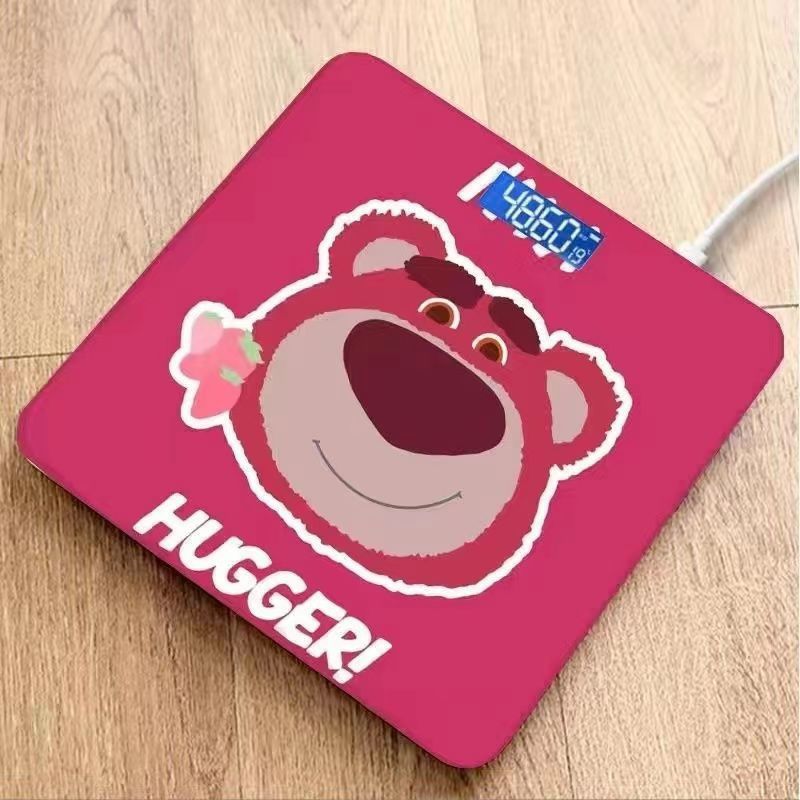 Cân Điện Tử Sức Khỏe Hình Heo Hồng Và Gấu Dâu - Mặt Kính Cường Lực - Trọng Tải Tối Đa 180kg 28x28cm Cân Điện Tử Sức Khỏe Hình Heo Hồng Và Gấu Dâu - Mặt Kính Cường Lực - Trọng Tải Tối Đa 180kg 28x28cm