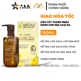 Dầu Tẩy Trang Meea Organic Vi Nhũ Hóa Micro Emulsion Cleaning Oil 150ml