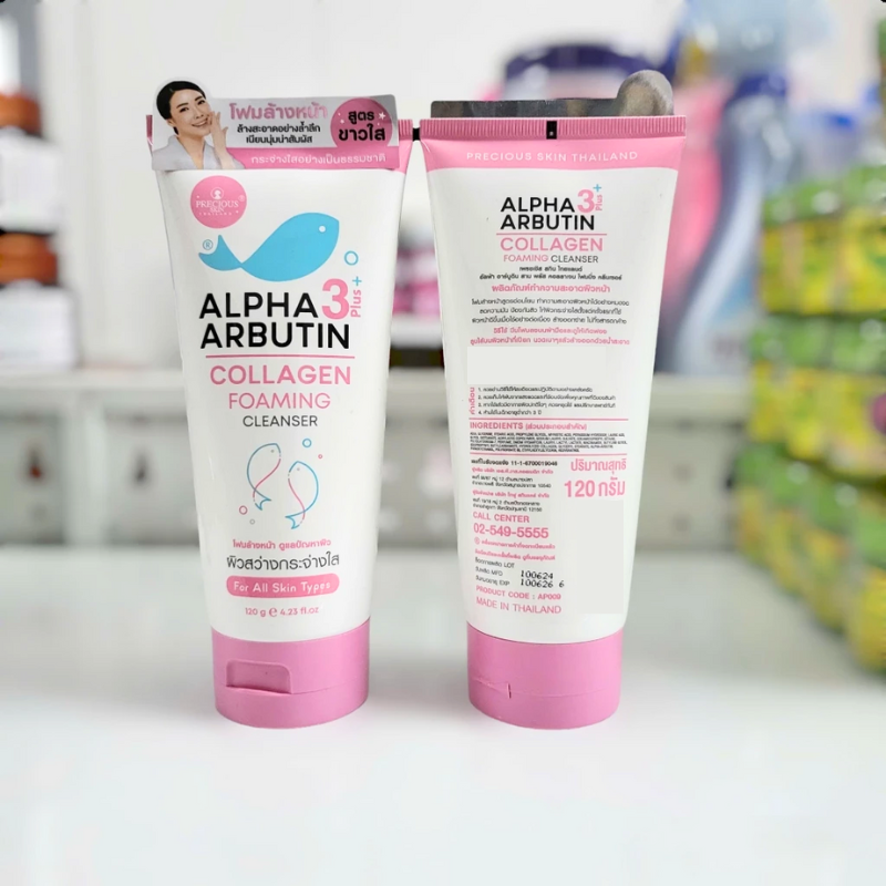 25390_10_20250807100937-3.png Sữa Rửa Mặt Alpha Arbutin 3 Plus+ Precious Skin Thái Lan 120ml - 8858831008311