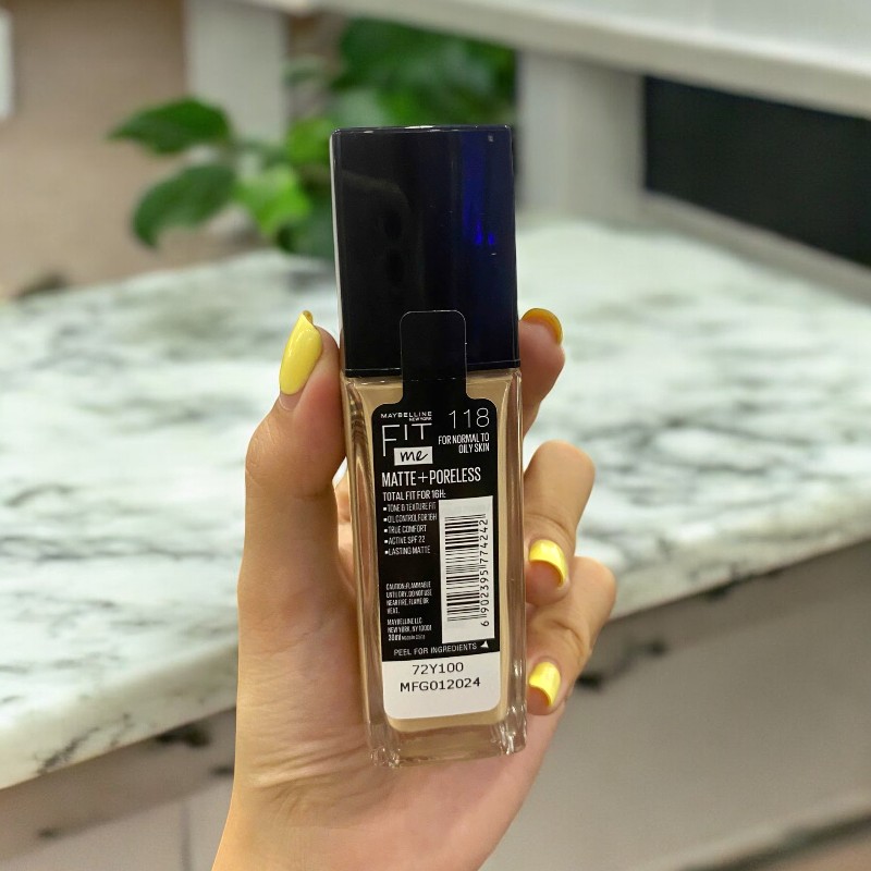 25401_phu-photoroom-7_20241009101911-2.jpg Kem Nền Maybelline New York Fit Me Matte + Poreless 16H SPF22 PA++ 30ml - 6902395774211