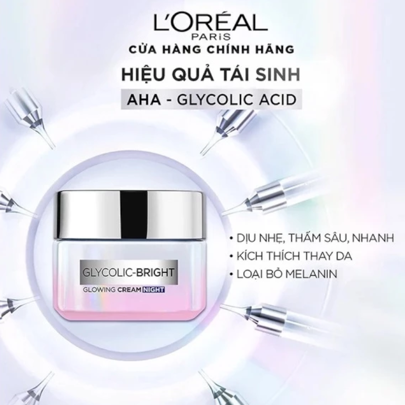 25448_kem-duong-loreal-dem-phu-photoroom_20241016113613-4.png Kem Dưỡng Trắng Da Loreal Paris Ban Đêm Glycolic-Bright Glowing Cream Night 50ml Loreal - 8994993016563